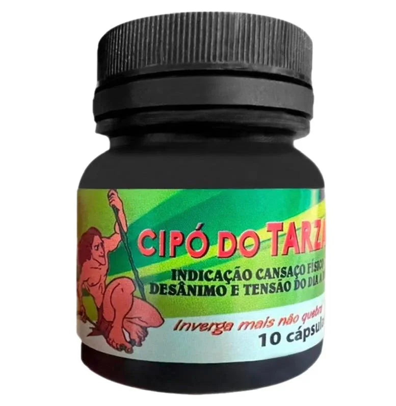 Cipó do Tarzan Original 10 Cápsulas