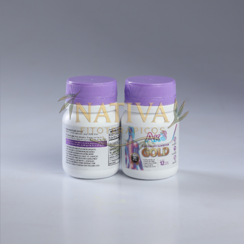 AK3 Gold Suplemento Alimentar 12 Cápsulas
