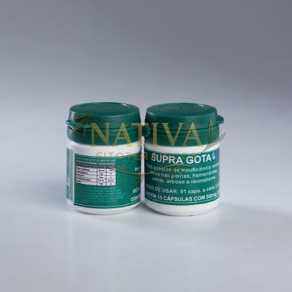 Supra Gota - Suplemento Alimentar 15 Cápsulas