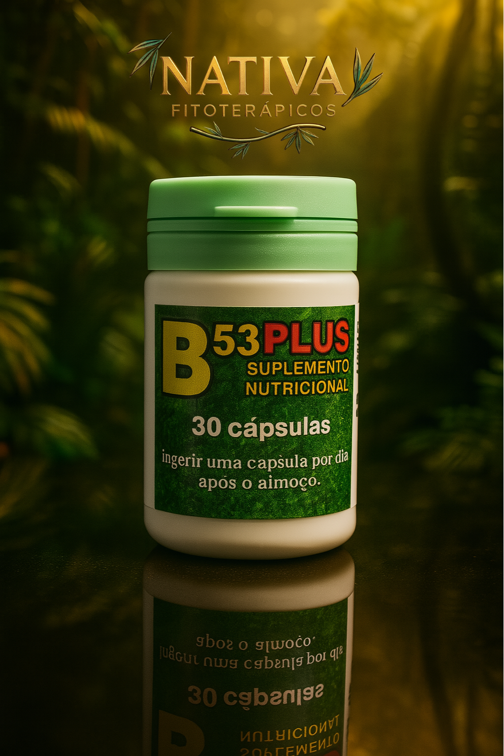 B53 Plus Suplemento Alimentar 30 Cápsulas