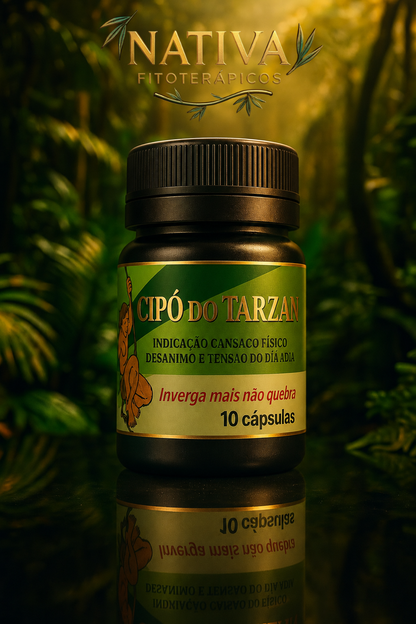 Cipó do Tarzan Original 10 Cápsulas